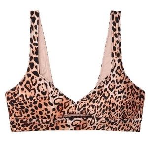 Victoria’s Secret Leopard Print Bikini Top
